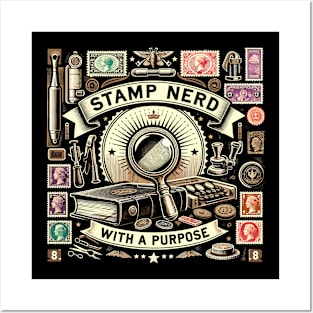 Stamp Collecting Philatelist Lover Stamps Hobby Posters and Art